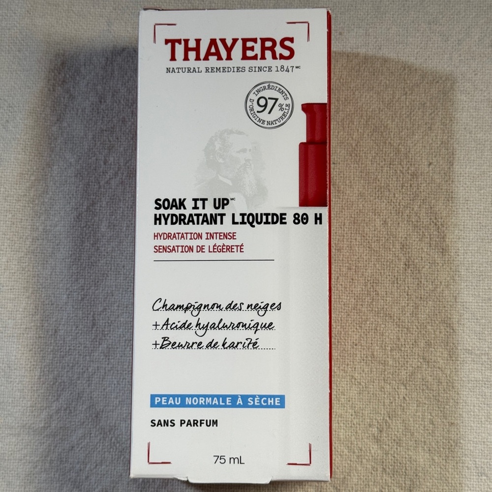 New Thayers Soak It Up Moisturizer